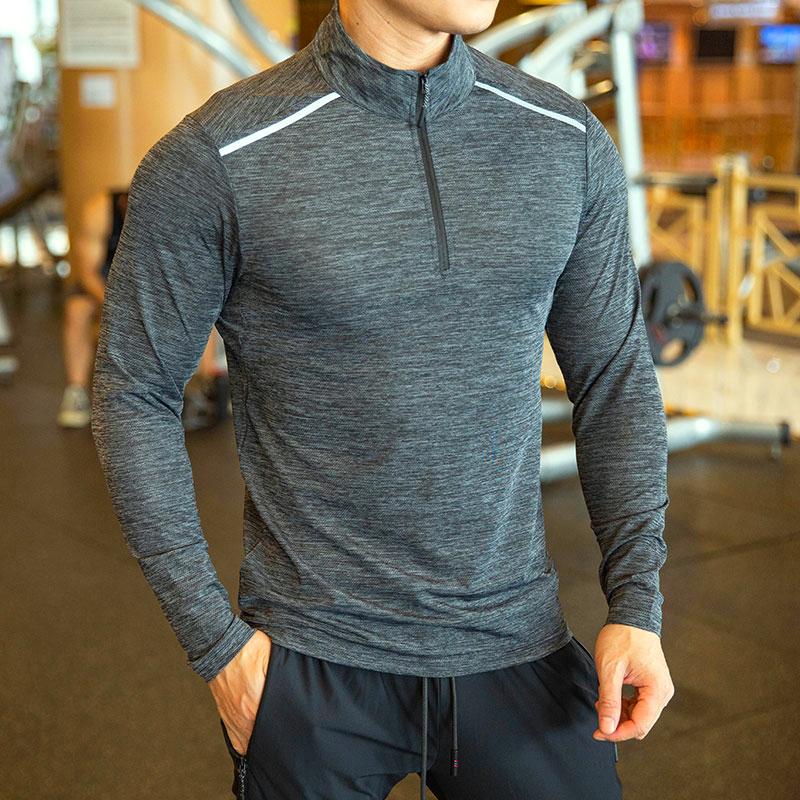 Compression Long Sleeve Men's Workout T Shirt - Men's Fitness Apparel,  Men's Sports & Fitness T Shirts, Vivinch