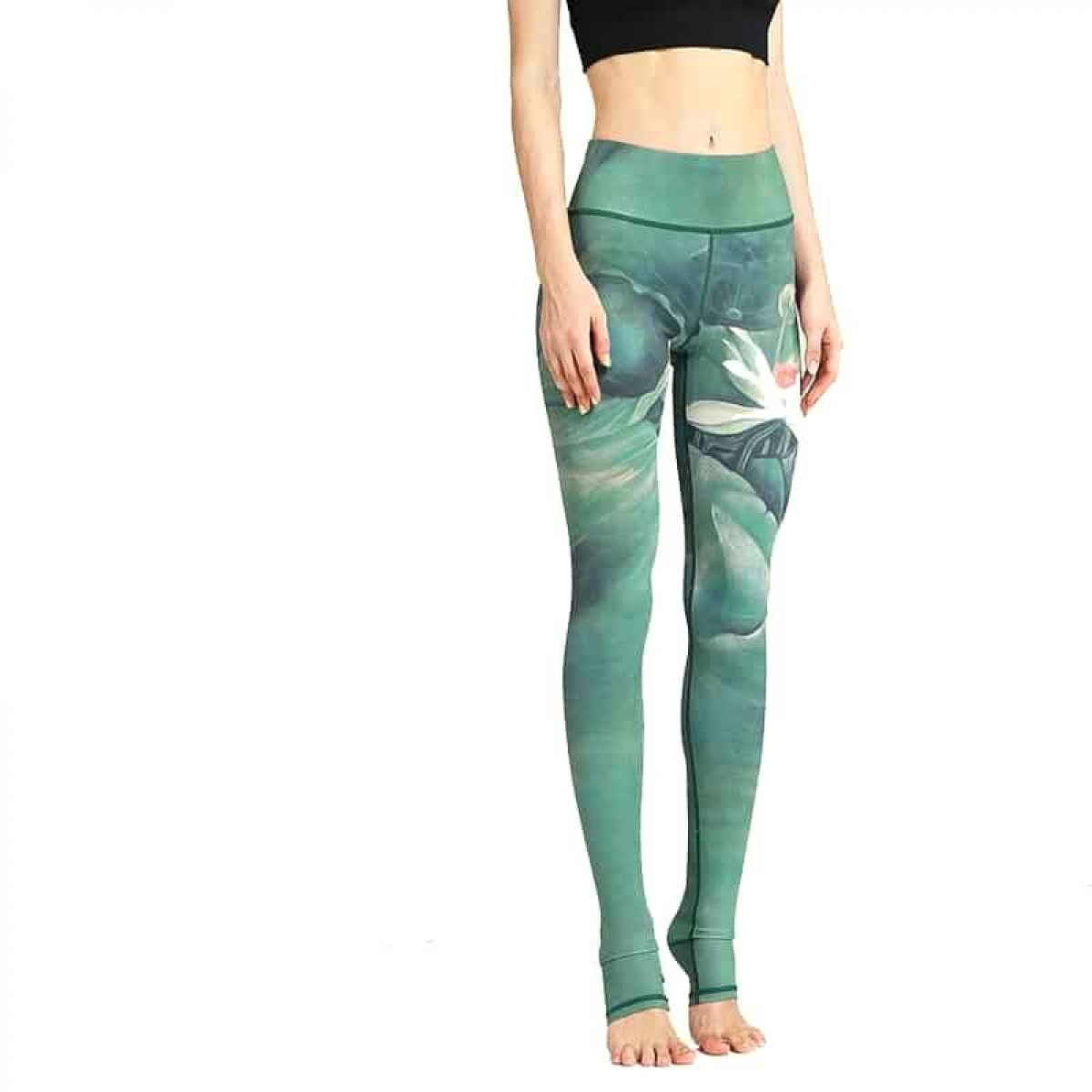 Printed Yoga Pants For Women 2026.Women's Elastic Printed Yoga Pants - Women's Fitness Apparel, Women's ...
