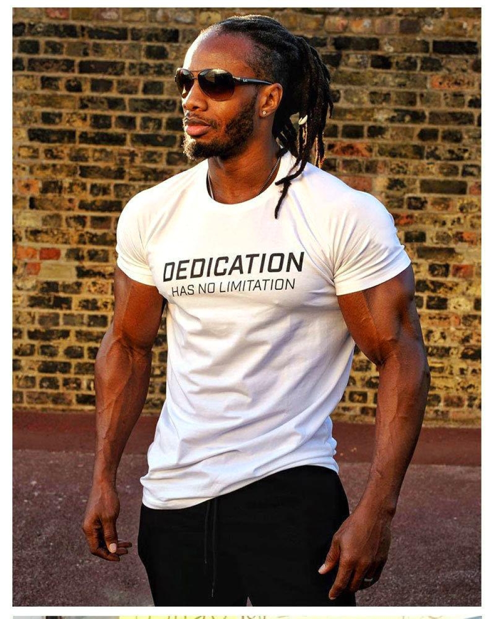 Dedication Has No Limitation Men’s Fitness T Shirt - Men's Fitness ...