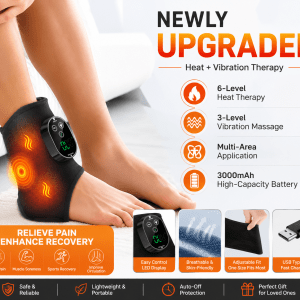 Electric Heating Vibration Foot Ankle Massager